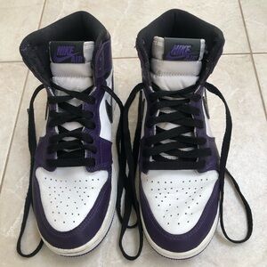 Nike Air Jordan 1 Retro High OG “Court Purple” Sneakers